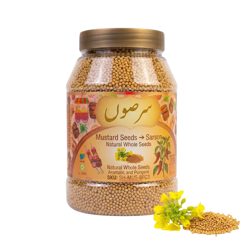 Yelllow Mustard Seeds → Rai